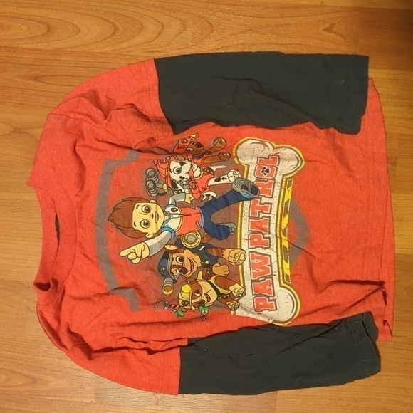 Boys 3T Sweater Vest Paw Patrol Long Sleeve Shirt Cardigan - Picture 4 of 10